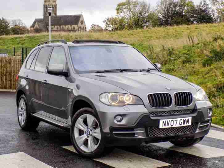 2007 BMW X5 3.0d SE WITH F S H+7SEAT+PANO ROOF+XENON+SATNAV ABSOLUTELY STUNNING