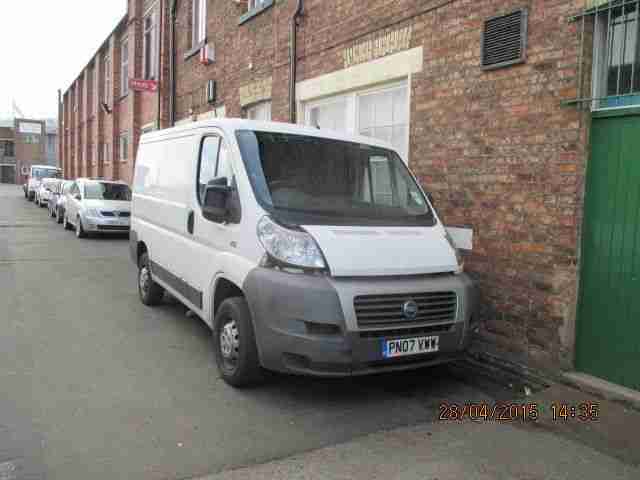 2007 FIAT DUCATO 30 100 M JET SWB WHITE BREAKING THIS CAR! PARTS AVAILABLE