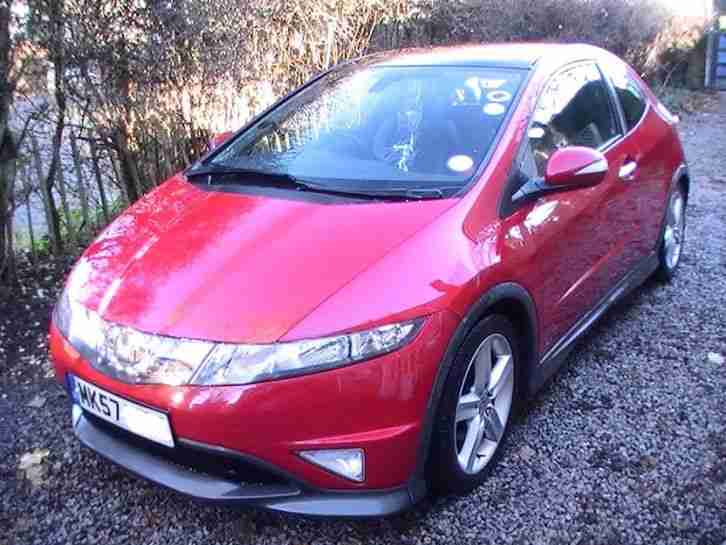 2007 CIVIC TYPE S GT I CTDI RED
