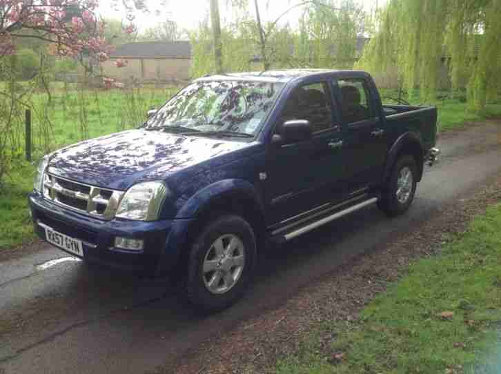 2007 TRUCK BLUE 57 PLATE RODEO D MAX