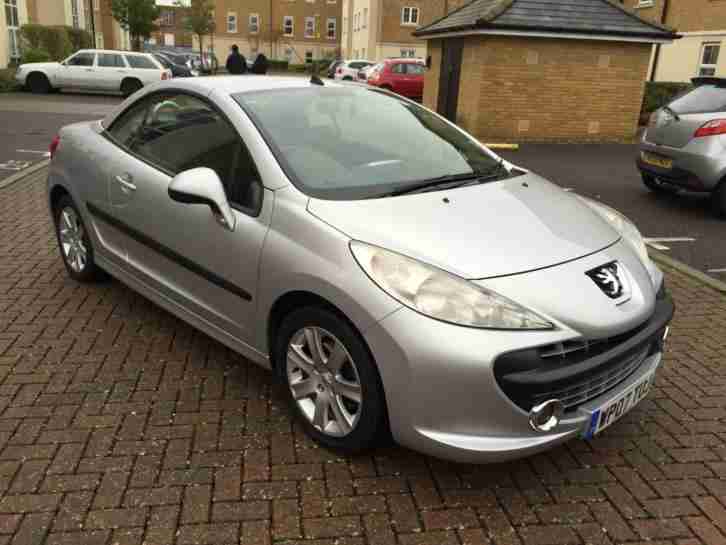 2007 Peugeot 207 CC 1.6HDi 110 FAP Coupe Sport very low miles 79k nice to drive
