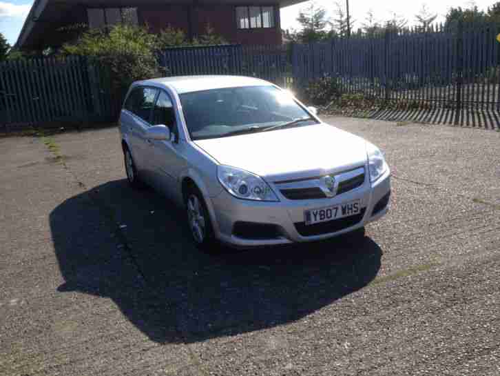 2007 VAUXHALL VECTRA EXCLUSIV CDTI 120 SILVER