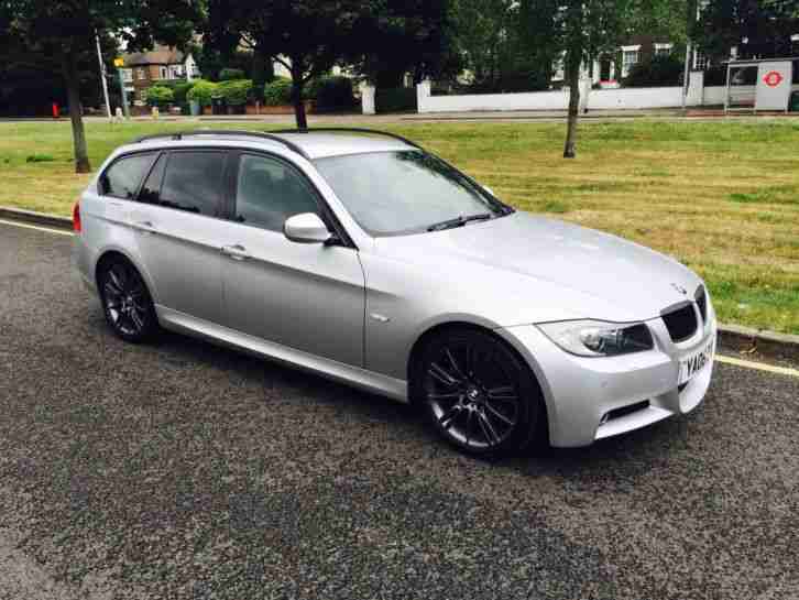 2008 08 BMW 325D M SPORT TOURING ESTATE FULLY LOADED 18s LEATHER SAT NAV XENONS