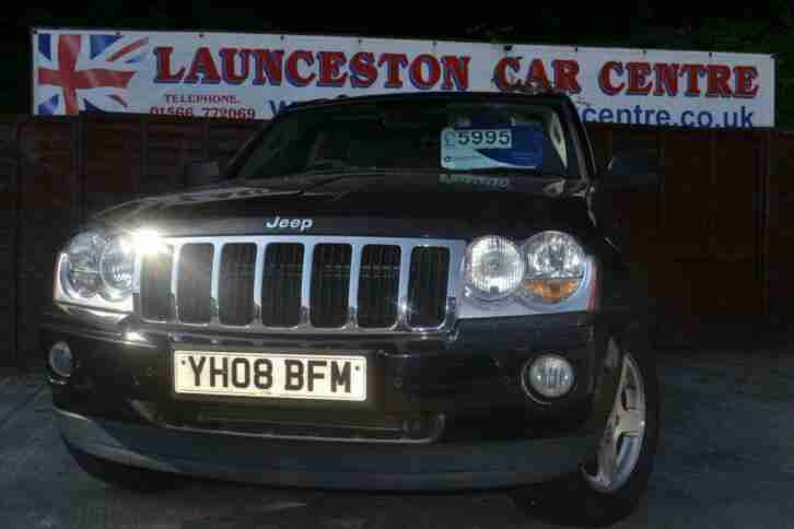 2008 08 JEEP GRAND CHEROKEE 3.0 V6 CRD LIMITED 5D AUTO 215 BHP DIESEL