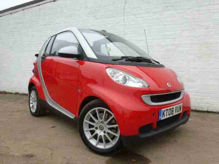 2008 08 SMART FORTWO CAB 1.0 PASSION AUTO GOOD BAD CREDIT CAR FINANCE AVAILABLE