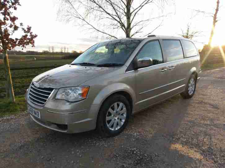 2008 (58) CHRYSLER GRAND VOYAGER LTD LIMITED CRD 160 DIESEL AUTO AUTOMATIC GOLD