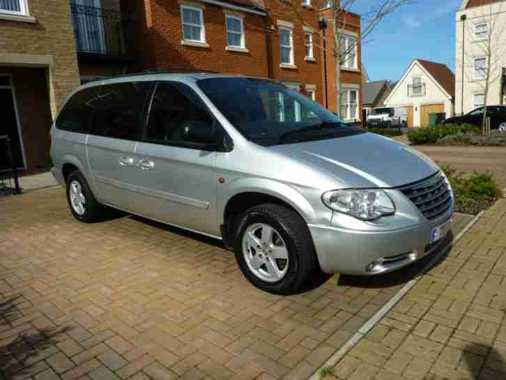 2008 CHRYSLER GRAND VOYAGER EXECUTIVE XS CRD 2.8 DIESEL AUTO AUTOMATIC SILVER
