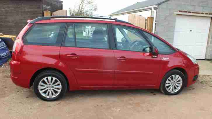 2008 C4 PICASSO VTR PLUS HDI A RED