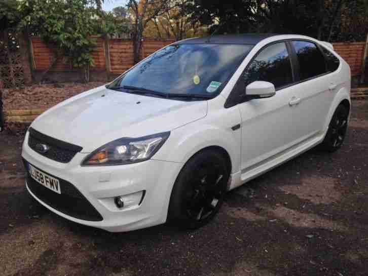 2008 FOCUS ST 3 WHITE 58 PLATE LOW