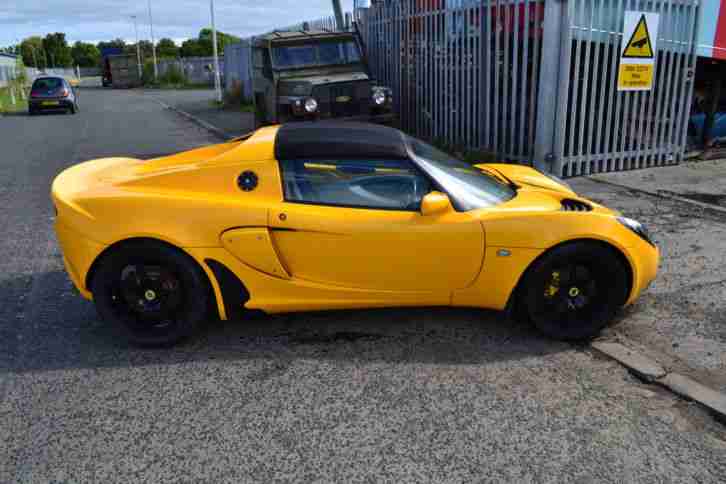 2008 LOTUS ELISE 111S YELLOW SOLD WITH 12 MONTHS MOT