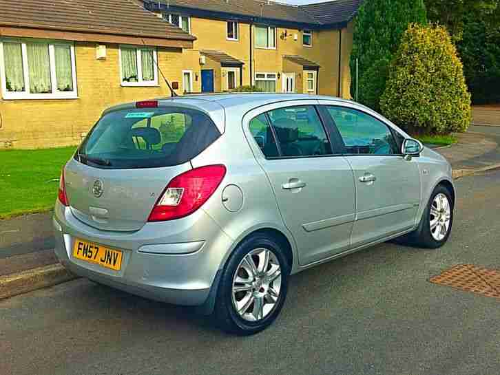 2008 VAUXHALL CORSA 1.4 DESIGN SILVER, 5 DOOR, ONLY 1 PREVIOUS OWNER, ONLY 32K