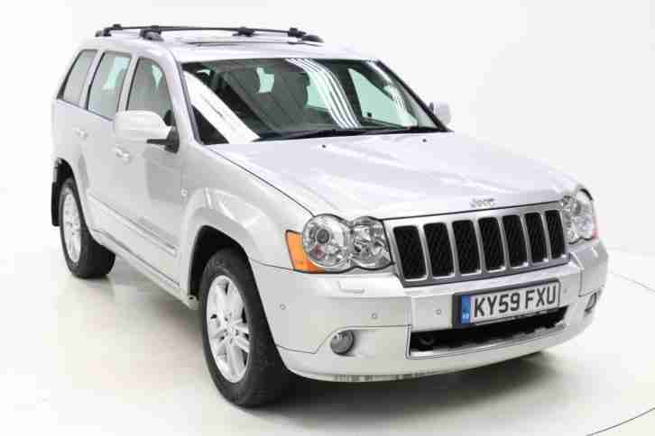 2009 Jeep Grand Cherokee 3.0 CRD Overland 5dr Auto Diesel silver Automatic
