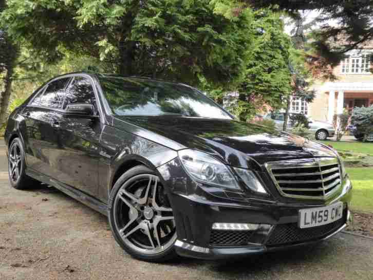 2009 MERCEDES BENZ E63 AMG AUTO BLACK 525BHP LOW RESERVE!! CHEAPEST IN THE UK!