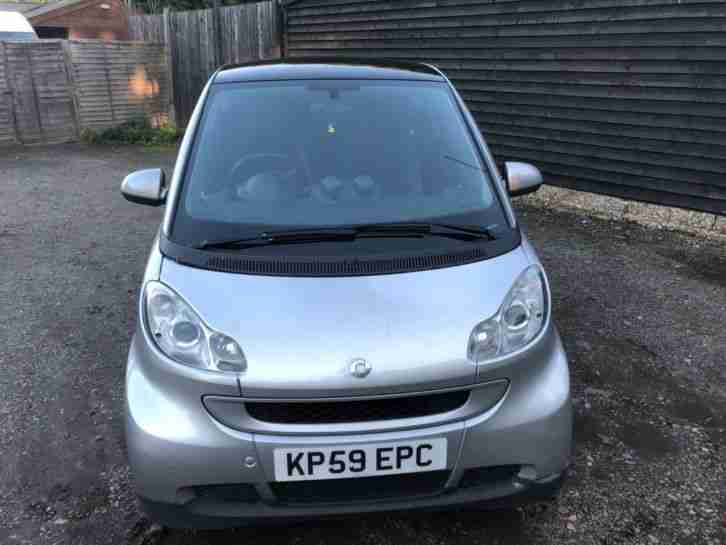 2009 SMART FORTWO COUPE PASSION 2DR 5 SPEED AUTO NO KEY