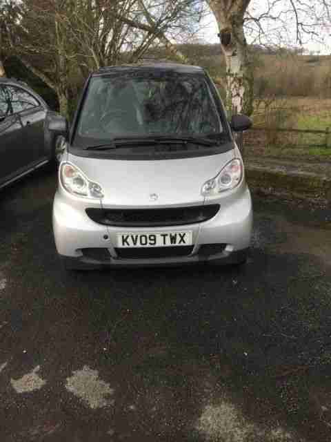 2009 Smart Fortwo Pulse MHD. Low Mileage, Full Service History