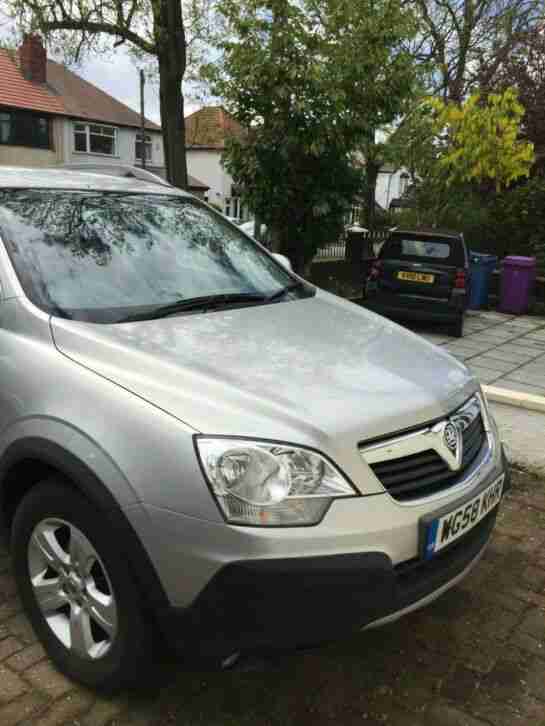 2009 Vauxhall Antara 2.0 CDTi 5dr Full Service History.Silver.Great condition.