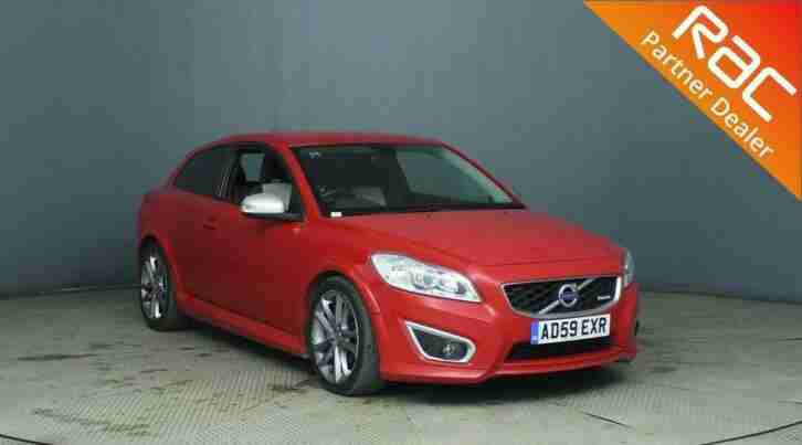2009 Volvo C30 Sports Coupe 3Dr 1.6D DRIVe 109 DPF R DESIGN Diesel red Manual