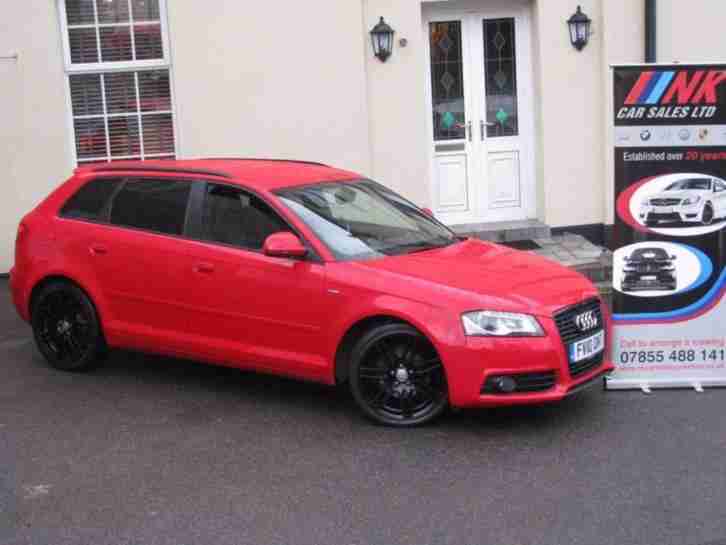2010 10 AUDI A3 A3 SLINE BLACK EDITION FULL AUDI HISTORY BUY THIS CAR FOR£186 PE