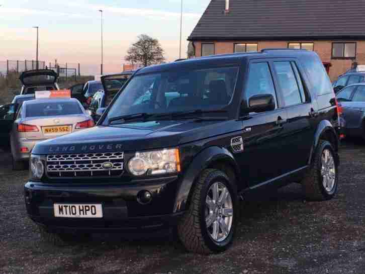 2010 10 LAND ROVER DISCOVERY 3.0 4 TDV6 GS 5D AUTO 7 SEATER DIESEL