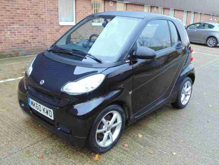 2010 60 Smart Fortwo 0.8cdi (54bhp) Softouch Pulse auto diesel