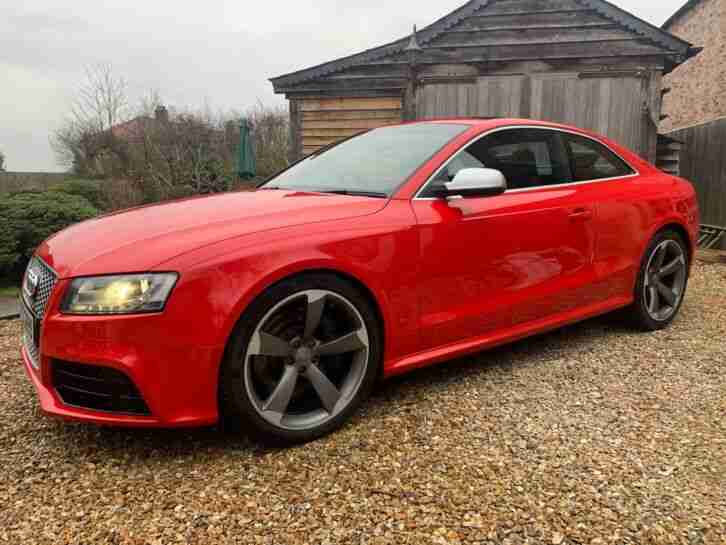 2010 RS5 10 months MOT well specified