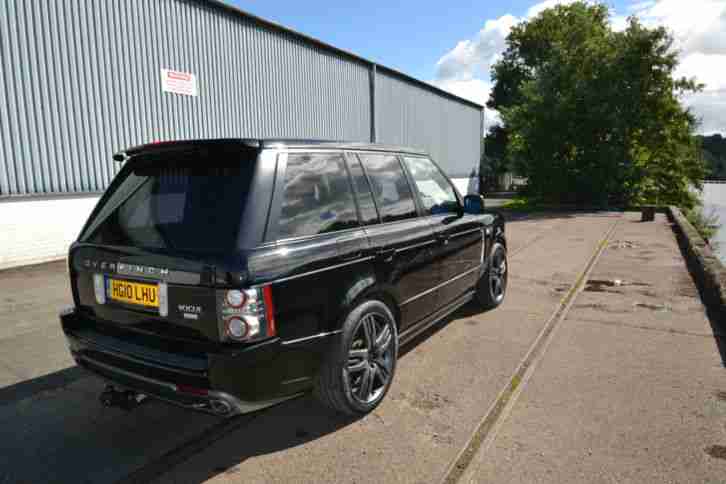2010 LAND ROVER RANGE ROVER VOGUE TDV8 A BLACK OVERFINCH GT HOLLAND AND HOLLAND