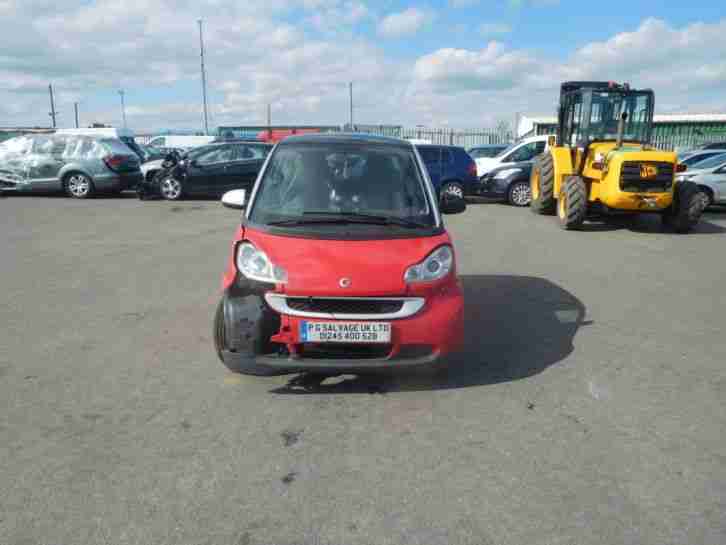 2010 FORTWO PASSION 84 1.0 PETROL