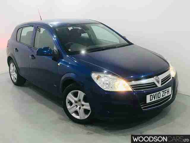 2010 Vauxhall Astra 1.6 Active 5 door petrol manual in blue 2 previous owners