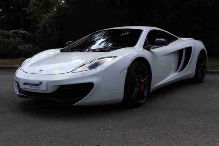 2011 McLaren MP4 12C V8 Coupe with 1 Owner and High Specification Petrol white S