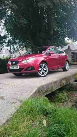 2011 IBIZA 1.4 SPORTRIDER, RED, VERY LOW