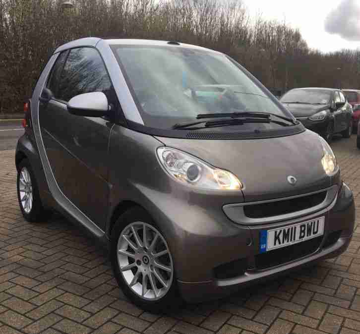 2011 SMART FORTWO PASSION MHD AUTO GREY**MAIN DEALER HISTORY**HPI CLEAR