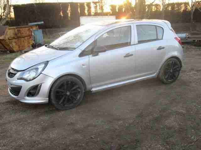 2011 VAUXHALL CORSA 1.2 Limited edition damaged salvage 12k miles and CDTI 56k