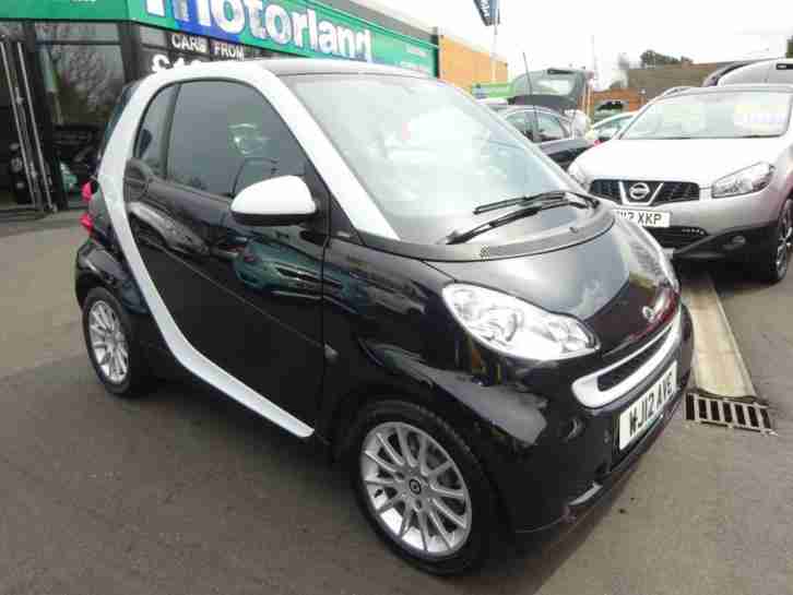2012 12 SMART FORTWO 1.0 PASSION MHD 2D AUTO 71 BHP