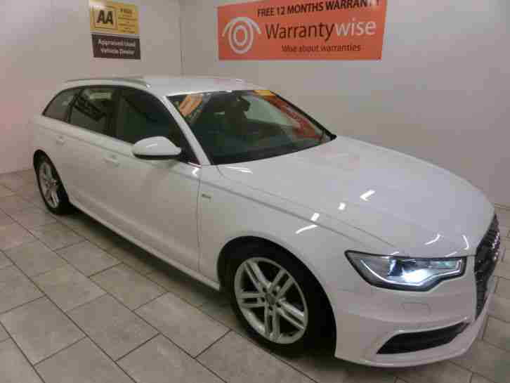 2012 Audi A6 Avant 2.0TDI 177bhp 7 SPEED S Line BUY FOR ONLY £69 PER WEEK