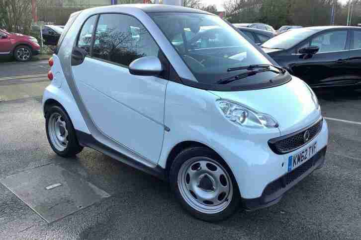 2012 smart fortwo Pure 61 Mhd Auto Automatic Hatchback Petrol Automatic