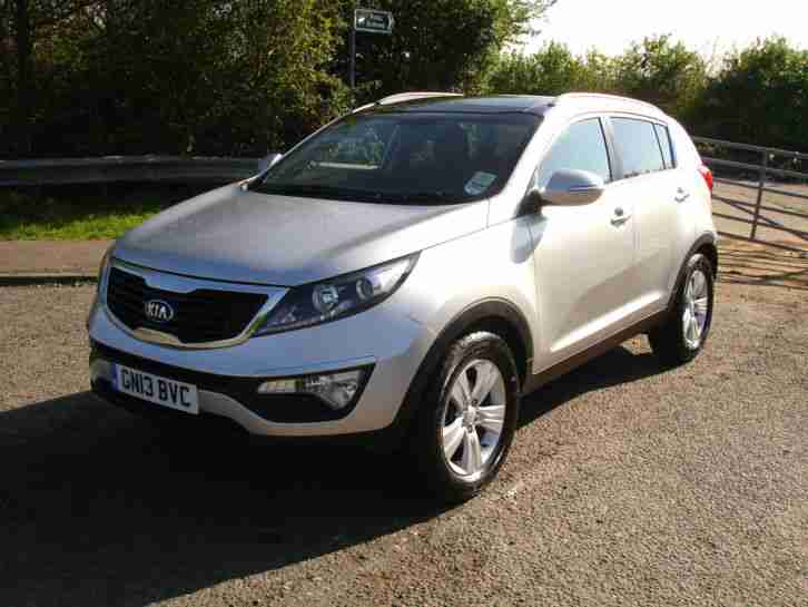 2013 (13) KIA SPORTAGE KX 2 CRDI PANORAMIC ROOF NEW TYRES IMMACULATE COND