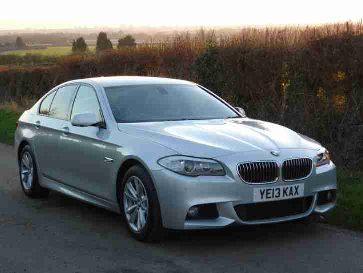 2013 520D M SPORT AUTO SILVER WITH