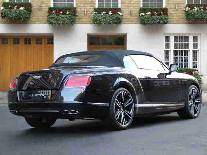 2013 Bentley Continental GTC V8 Petrol Black Automatic