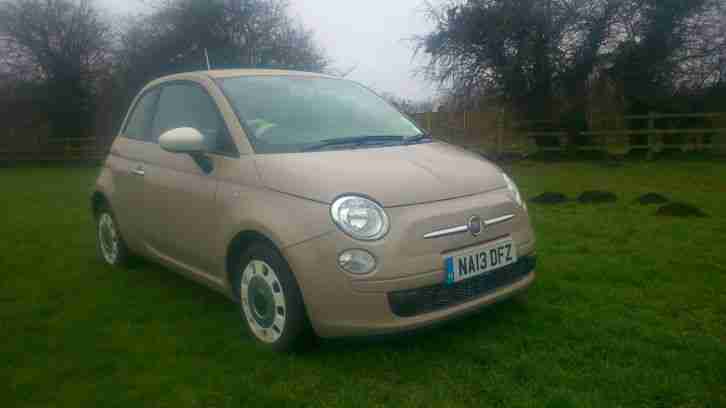 2013 FIAT 500 COLOUR THERAPY 18,000 MILES STUNNING CAR 30 A YEAR TAX HUGE MPG