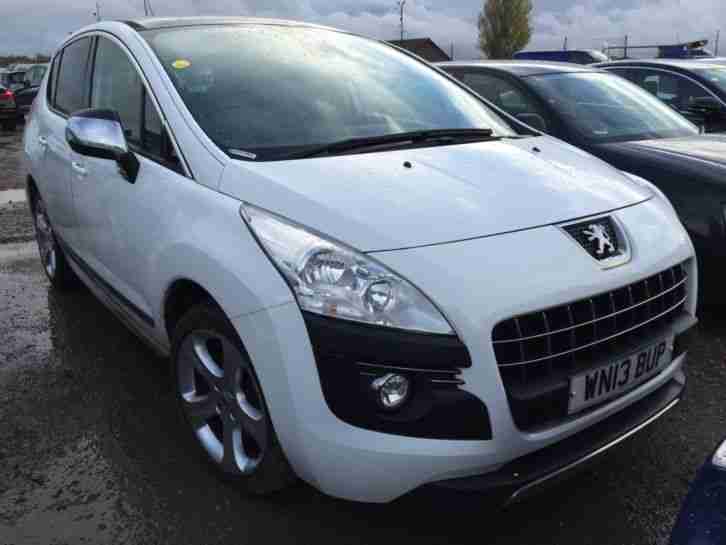 2013 PEUGEOT 3008 2.0 HDI 163 ALLURE NAV, LEATHER, PAN ROOF, HEADS UP DISPLAY