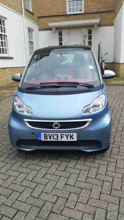 2013 FORTWO PASSION MHD AUTO BLUE AND