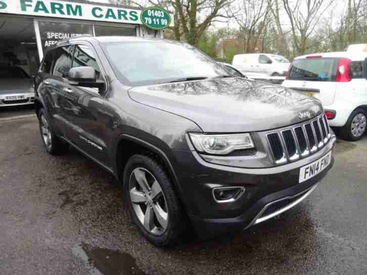 2014 14 JEEP GRAND CHEROKEE 3.0 V6 CRD LIMITED 5D AUTO 247 BHP DIESEL
