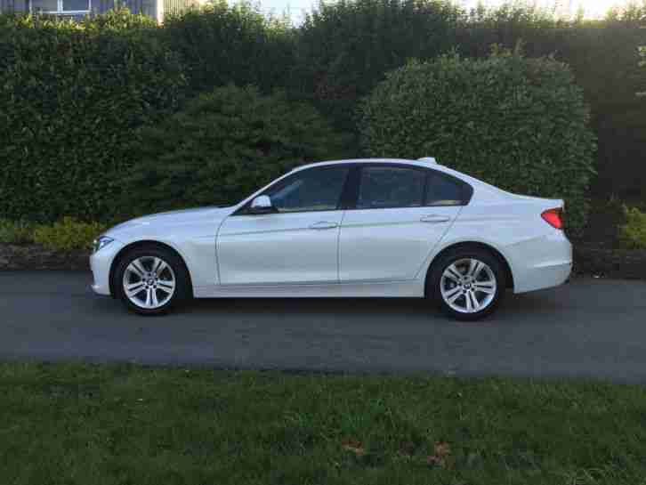 2014 (64) BMW 316D Sport Pearl White Stop