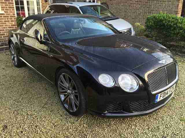 2014 Bentley Continental 6.0 Speed W12 GTC 2dr