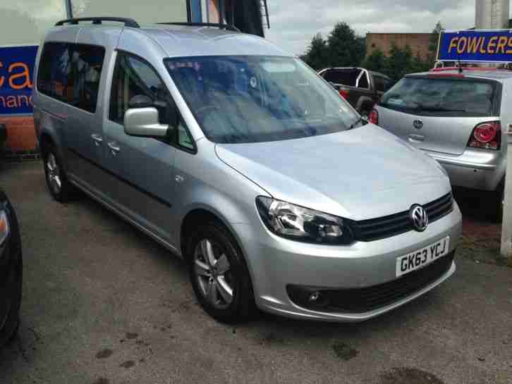 2014 VOLKSWAGEN CADDY MAXI C20 LIFE TDI S SILVER DISABILITY VEHICLE
