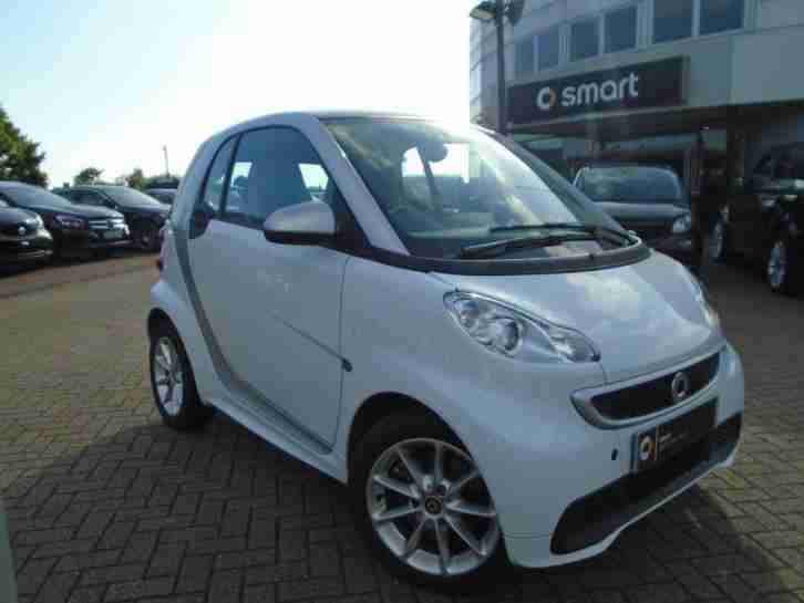2014 smart fortwo coupe Electric drive 2dr Auto Electric white CVT