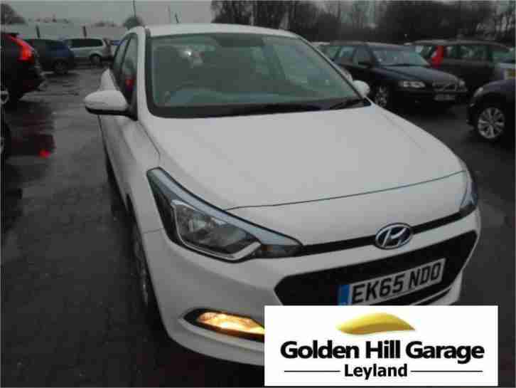 2015 65 HYUNDAI I20 1.2 BLUEDRIVE S AIR 5DR WHITE Buy Now No Payments