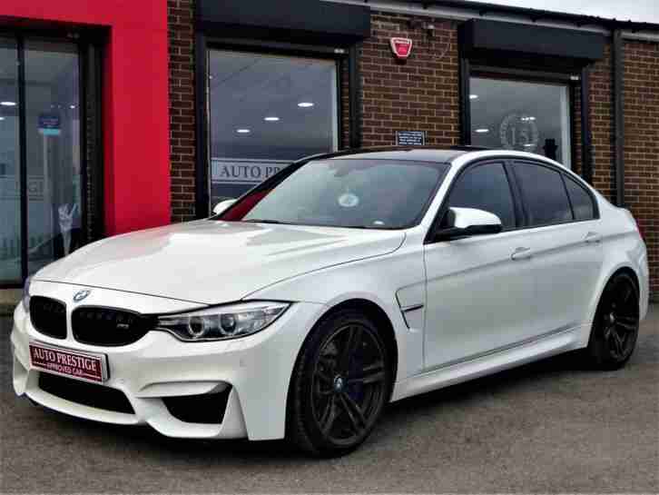 2015 BMW M3 3.0 ( 425bhp ) ( s s ) M DCT MINERAL WHITE 1 OWNER FROM NEW