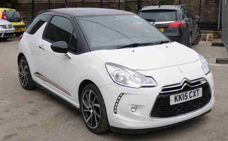 2015 DS3 DSTYLE NAV BLUEHDI S White