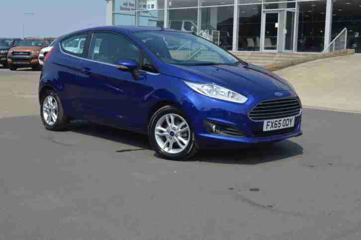 2015 Ford Fiesta Zetec, One Private Owner, Full Service History at Hartwell, Blu